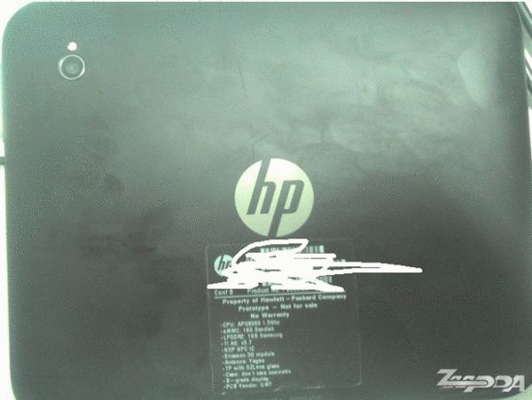 胎死腹中的平板：惠普TouchPad Go谍照曝光