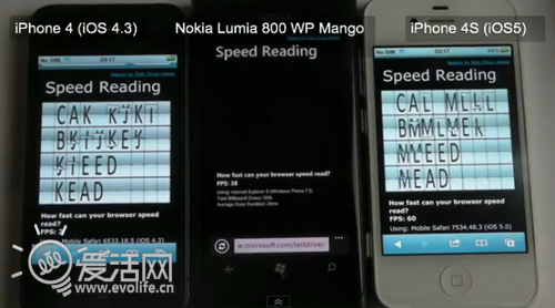 微软刻舟求剑？Lumia800浏览器测试不及iPhone 4