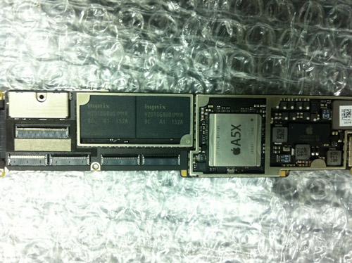 iPad 3主板图片曝光：疑似A5升级版CPU浮出水面