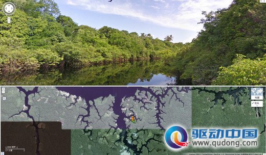 谷歌街景亚马逊河域拍摄完成 在线感受地球之肺