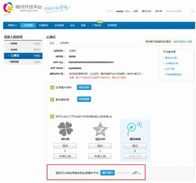 腾讯开放平台携手行云 应用一键发布至全球