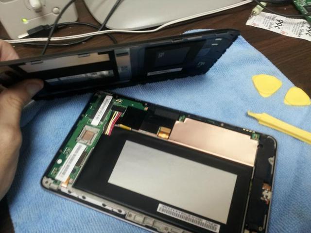 Nexus 7爆坏点和翘边问题 可以DIY修复