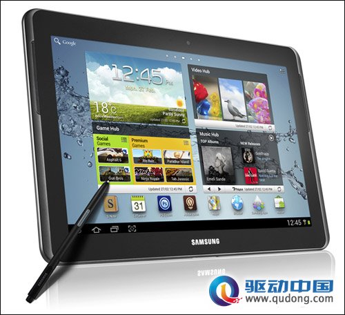 全球最大芒果智能机 Galaxy Note 10.1在美即将上市