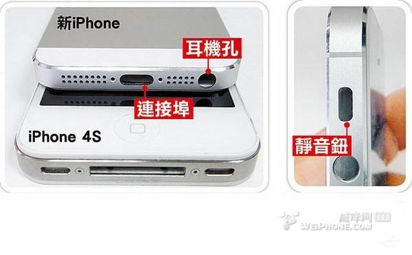 iPhone 5预计将比iPhone 4S轻薄18%