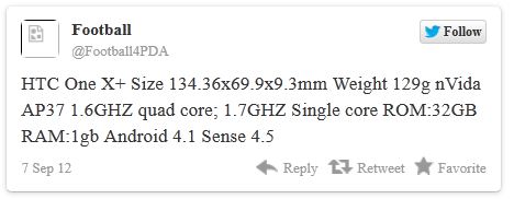 传HTC One X+将搭载NVIDIA Tegra3四核处理器
