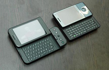 谷歌手机HTC G1真机清晰大图赏