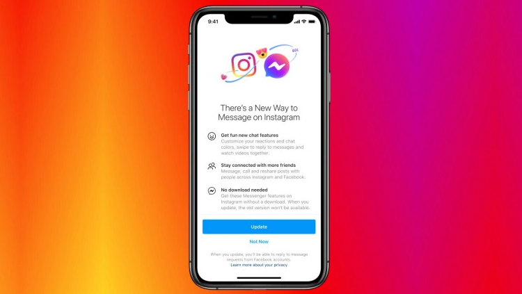 消息称Meta公司将于10月关闭 Instagram、Facebook 跨应用聊天