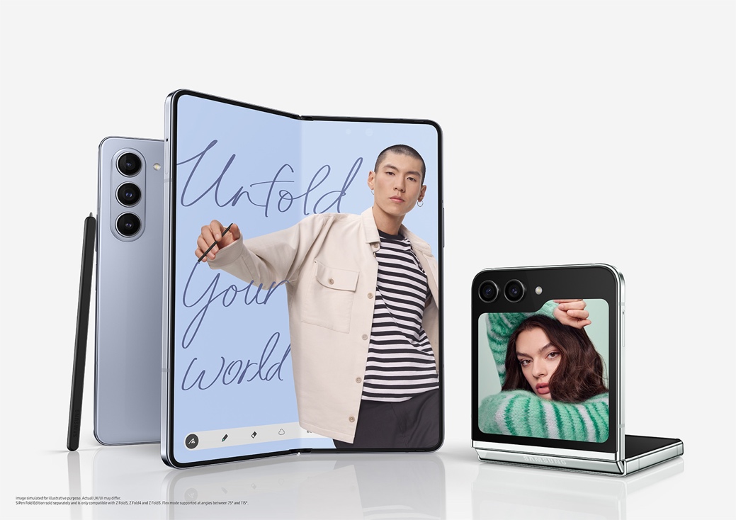 灵巧轻盈 强悍多能 三星发布Galaxy Z Flip5与Galaxy Z Fold5